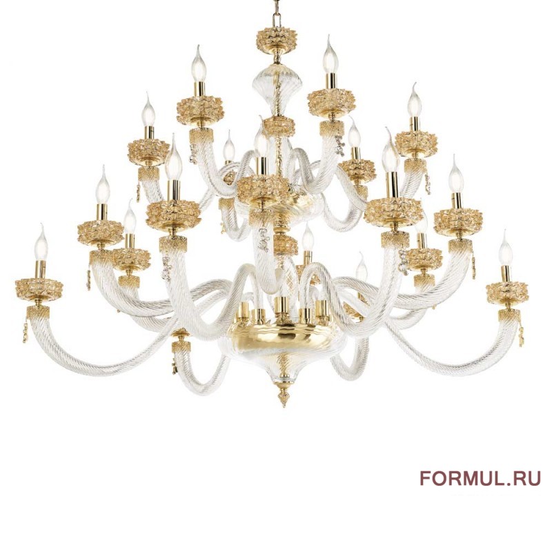 Люстра Lux illuminazione Anais – Lampadario 12+6 luci